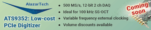 Custom SS-OCT digitizers for volume applications