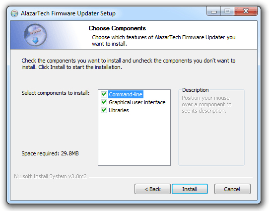 AlazarTech Firmware Updater Components